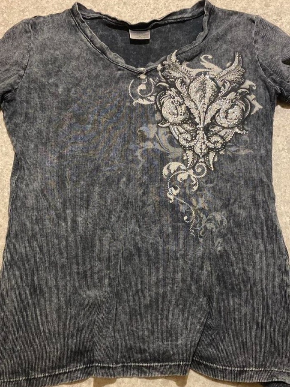 Vintage Y2K rhinestone tee